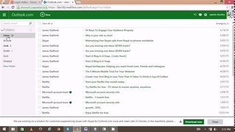 check my mail hotmail inbox.